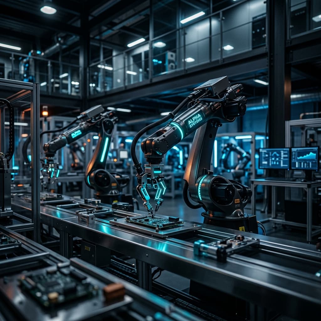 Industrial Automation Background